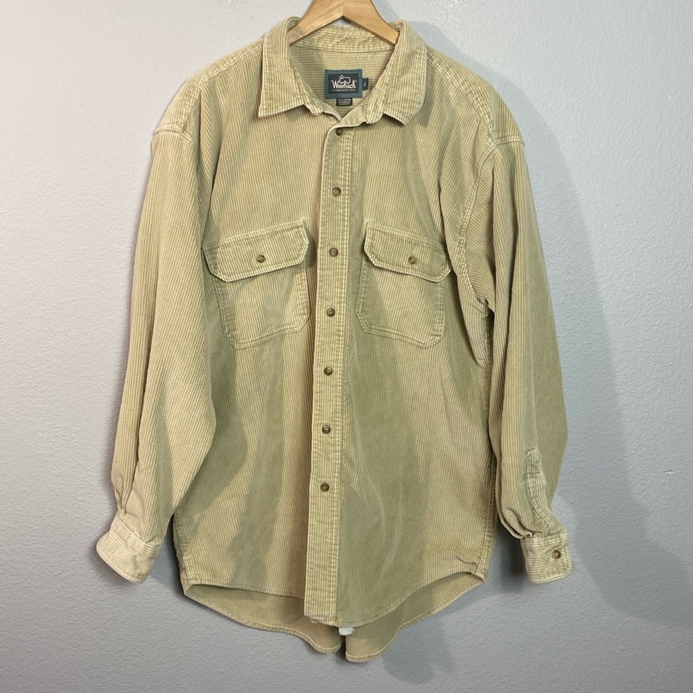 Vintage‎ Woolrich Corduroy Button Up Shirt